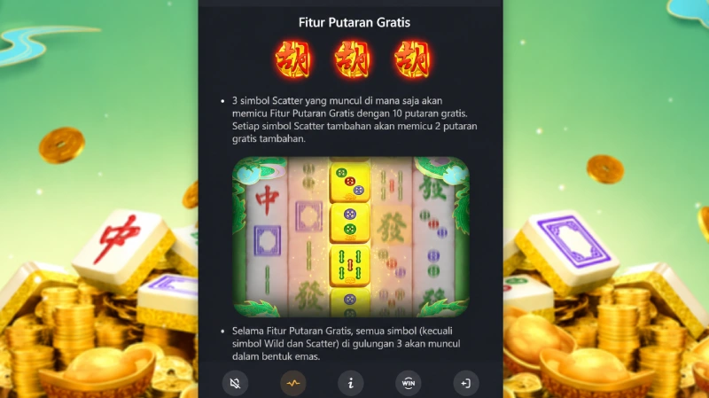 Penjelasan Fitur Scatter dan Free Spins