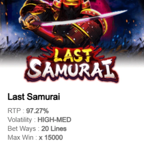 Analisis RTP Last Samurai