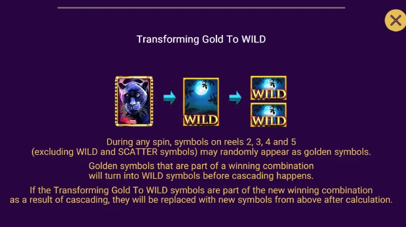 Golden Symbol yang Berubah Menjadi Wild