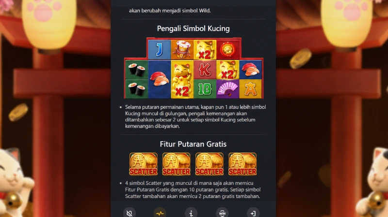 Penjelasan Fitur Penggali di Lucky Neko