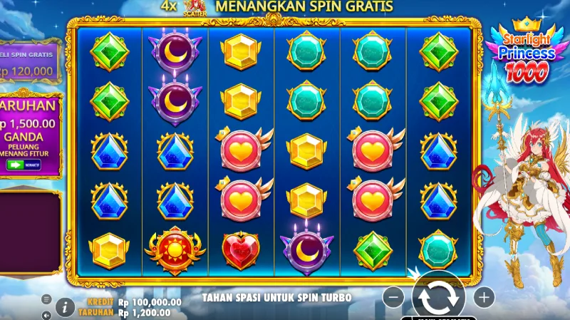 Strategi Bermain Starlight Princess 1000