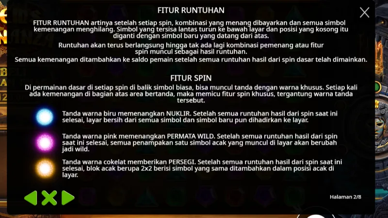 Fitur Bonus Gems Bonanza
