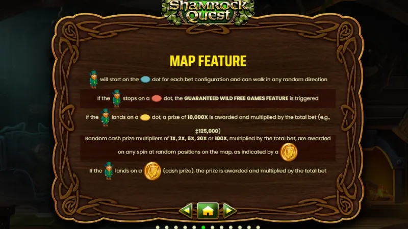 Fitur Multiplier di slot Shamrock