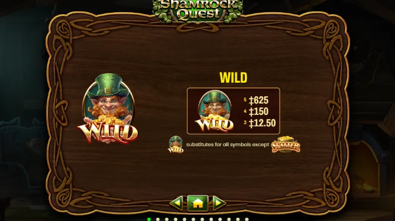Simbol Wild Shamrock Quest