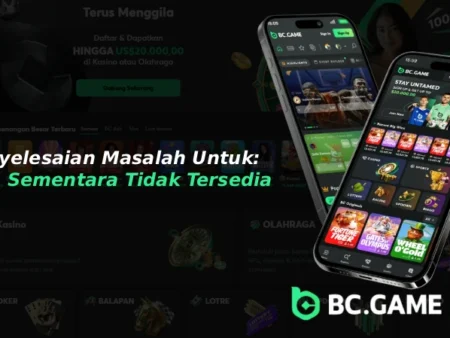 Akun BC Game Indonesia Sementara Tidak Tersedia