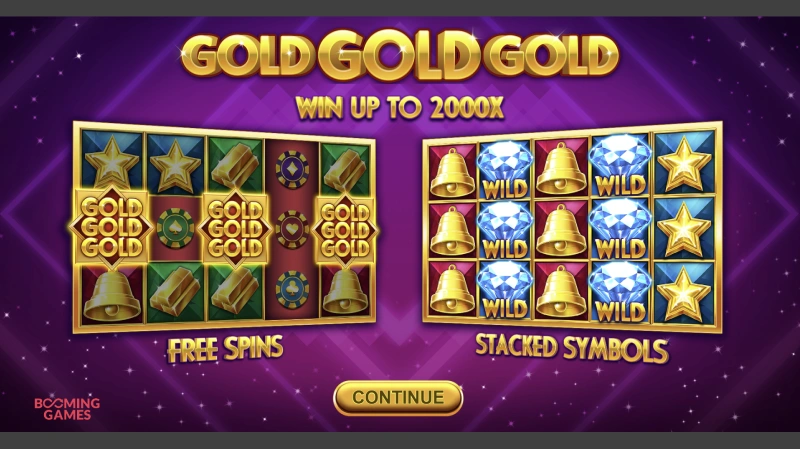 Mengenal Gold Gold Gold dari Booming Games