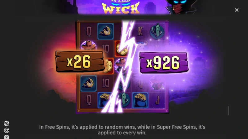 Fitur Random Multiplier Wild Wick