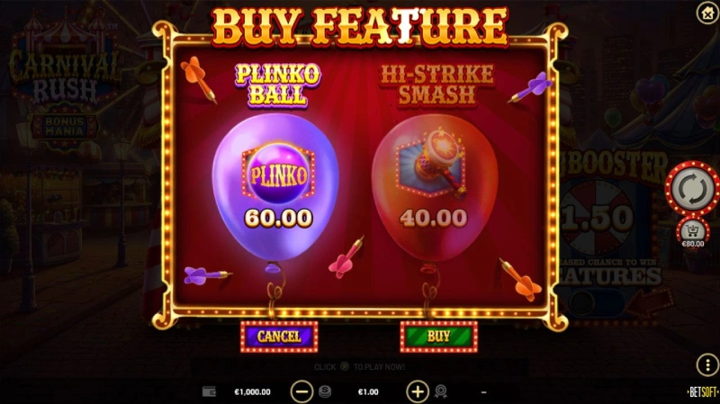 Fitur Utama Carnival Rush