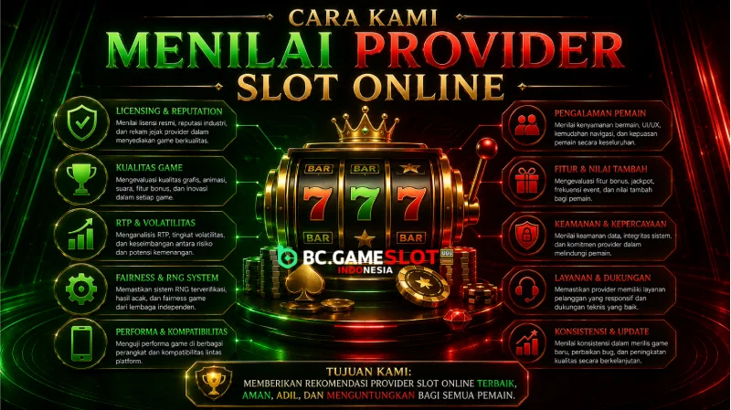 Cara Kami Menilai Provider Slot Online