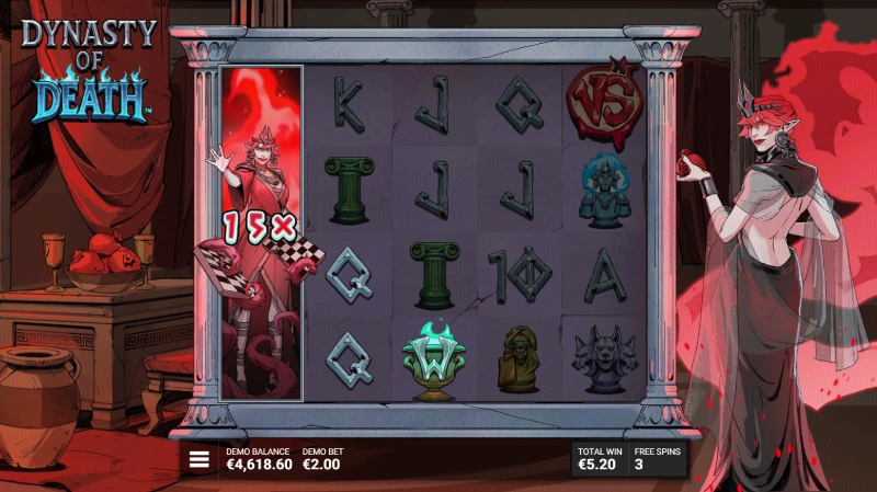 Dynasty of Death Slot Horor Modern dengan Struktur Volatilitas Tinggi dan Mekanisme Multiplier Dinamis
