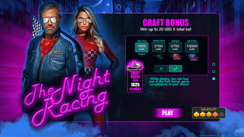 Fitur Bonus Utama The Night Racing