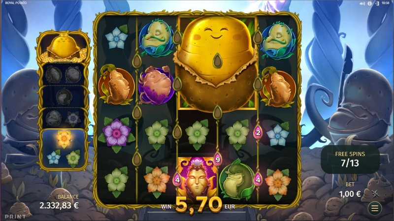 Gambaran Gameplay Royal Potato