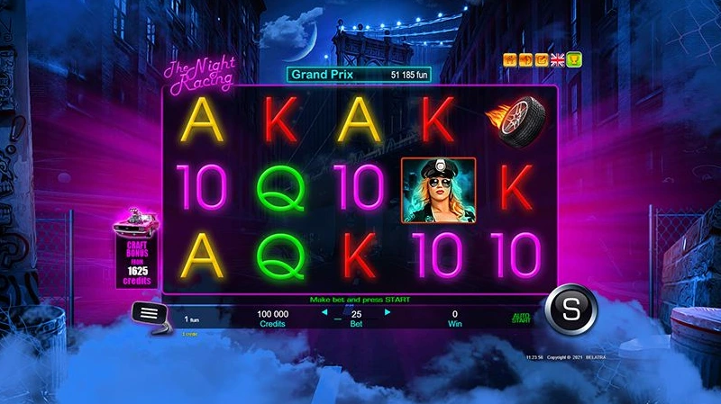 Gambaran Umum Gameplay The Night Racing