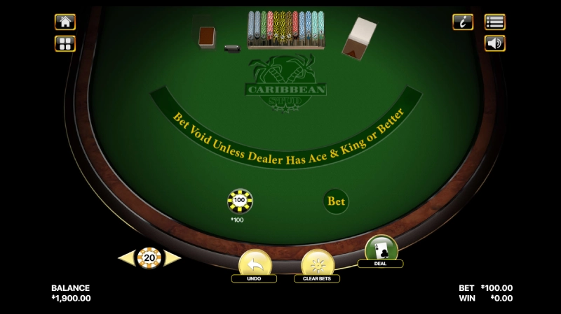 Gameplay Caribbean Stud Cara Kerja Ronde Permainan