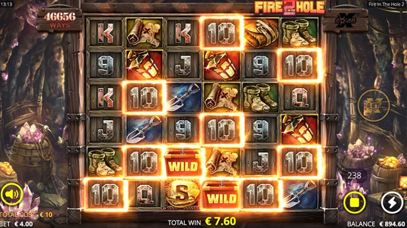 Gameplay Fire in the Hole 2