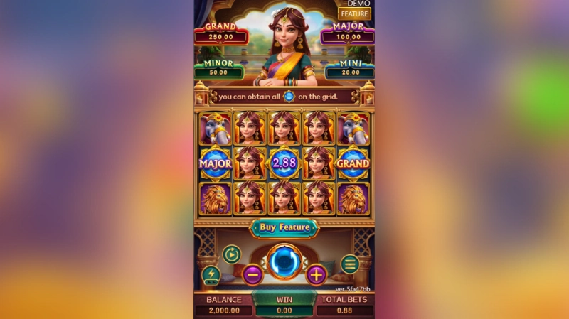 Gameplay Fortune Goddess