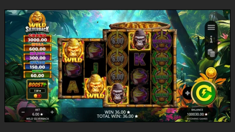Gameplay Wild Silverback