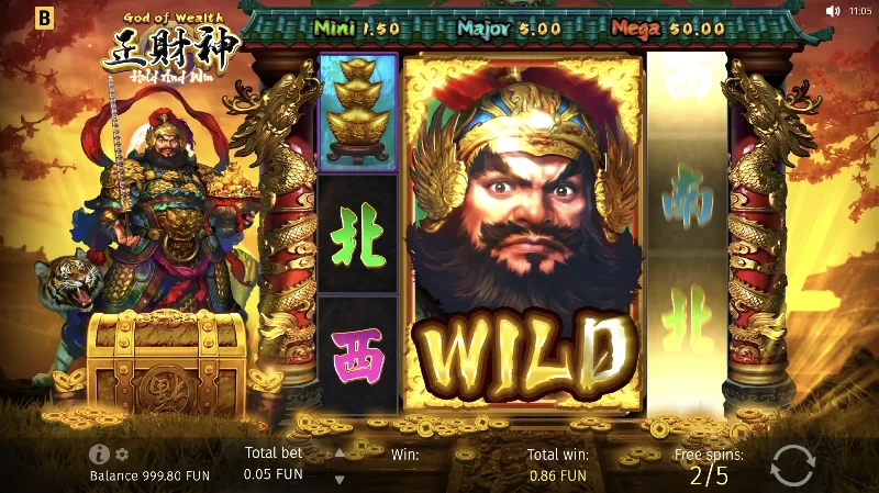 God of Wealth Hold And Win Slot Oriental dengan Mekanik Respin yang Penuh Variasi
