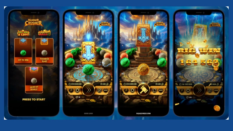 Hammer Crusher Review – Slot Bertema Industri dengan Ritme Volatilitas Agresif