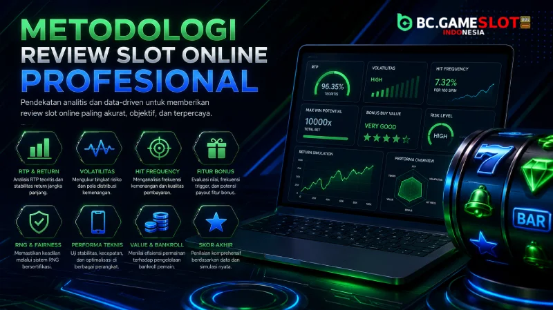 Metodologi Review Slot Online Profesional di BC Game