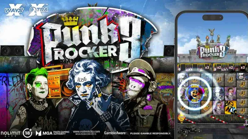 Review Profesional Punk Rocker 3 Slot Musik Chaos dengan Mekanisme Multiplier Agresif