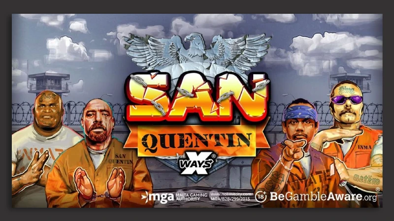 San Quentin xWays DX8 Slot Brutal dengan Mekanisme Chaos Khas NoLimit City