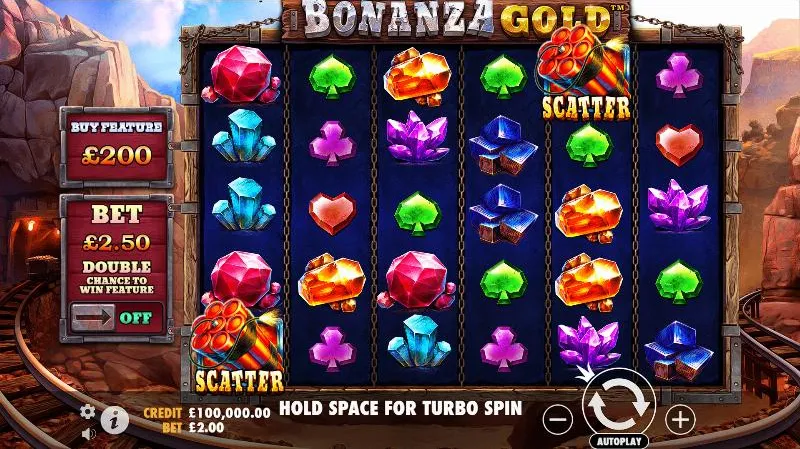 Spesifikasi Teknis Bonanza Gold - BC Game Indonesia