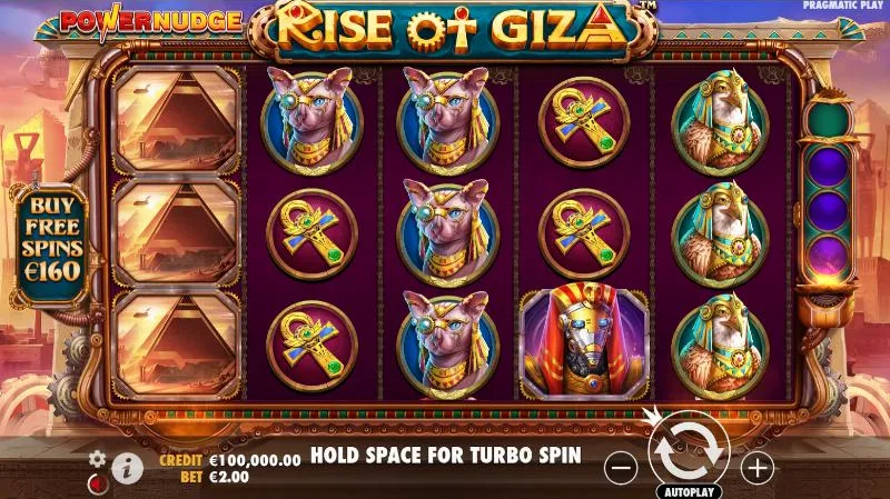 Spesifikasi Teknis Rise of Giza PowerNudge - BC Game Indonesia