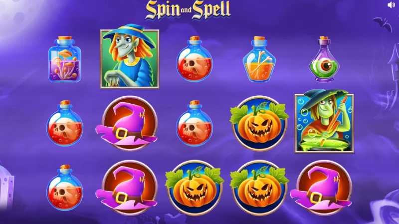 Visual dan Atmosfer Permainan Spin and Spell