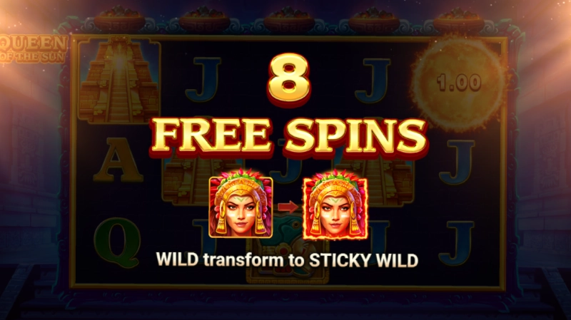 Free Spins dengan Sticky Wilds