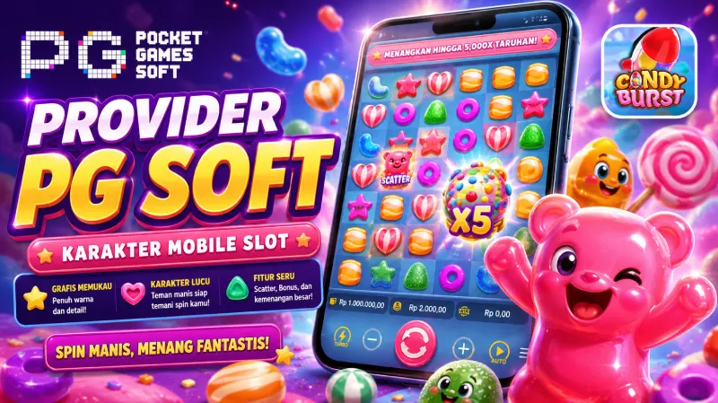 Provider PG Soft dan Karakter Mobile Slot