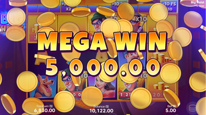 RTP Big Heist Apa Artinya 95,54% untuk Pemain