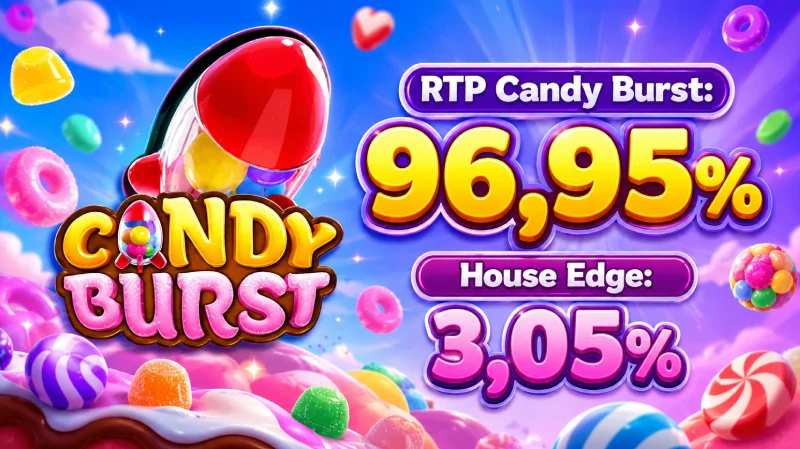 RTP Candy Burst - 96,95% dan House Edge
