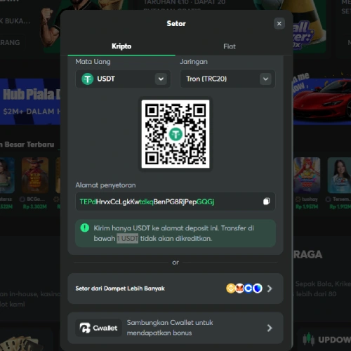 Deposit Cryptocurrency BC Game