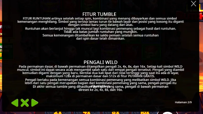 Fitur Tumble Dan Wild Penggali - Hell Butcher
