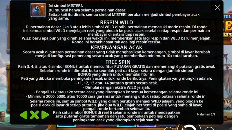 Fitur Utama Release the Kraken Megaways 1