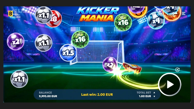 Fitur dan Mekanik Kicker Mania