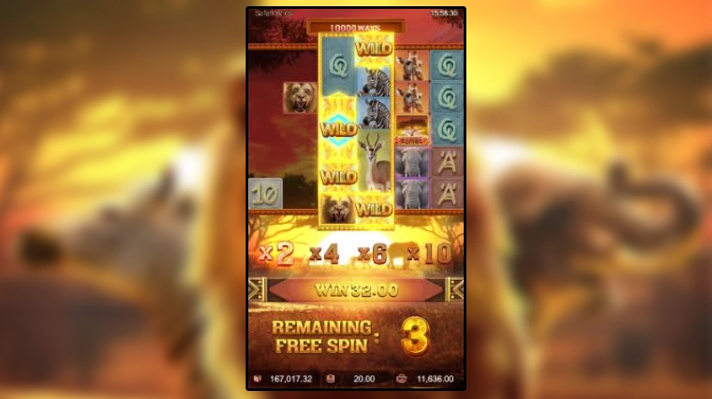 Free Spins Safari Wilds
