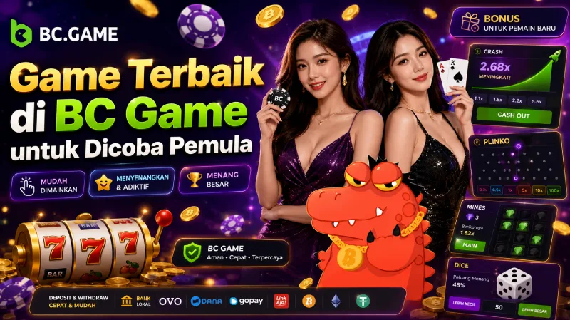 Game Terbaik di BC Game untuk Dicoba Pemula