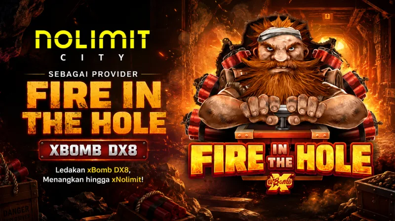 Tentang Nolimit City sebagai Provider slot Fire In The Hole xBomb DX8