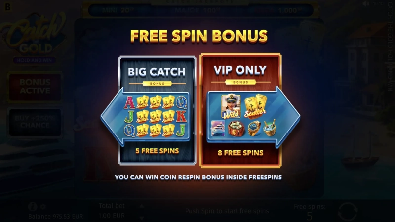 VIP Only Delapan Free Spins dengan Simbol Tersaring