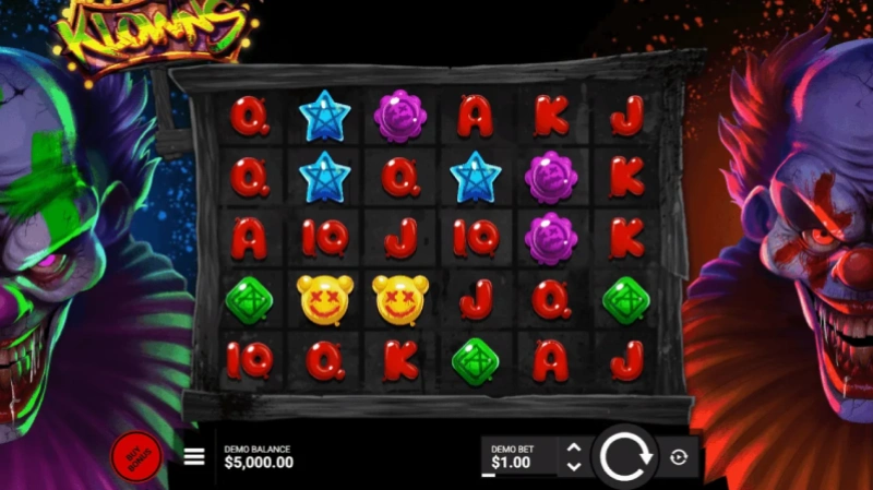 Cara Bermain Klowns dan Sistem Scatter Pays