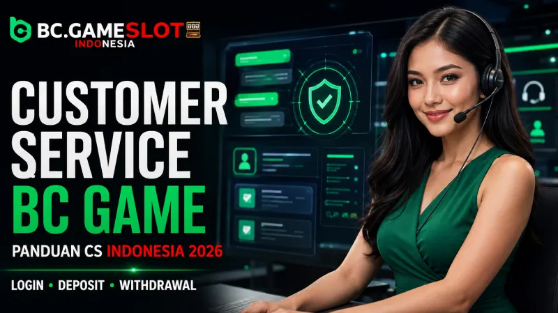 Customer service BC Game Indonesia untuk bantuan login deposit dan withdrawal