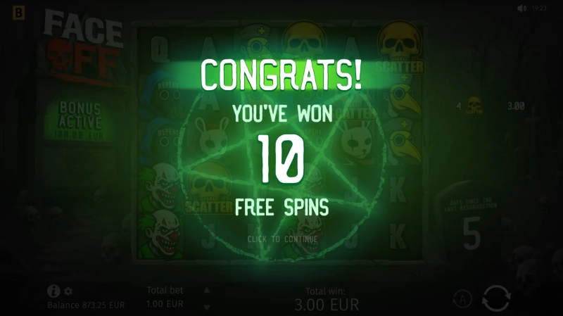 Free Spins Face Off