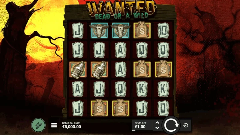 Gameplay Wanted Dead or a Wild Bagaimana Sistem 15 Paylines Bekerja