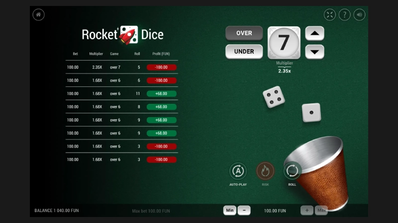 Rocket Dice Review