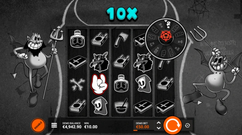 Simbol 6 dan Posisi Wicked Wheels
