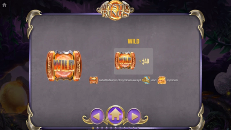 Simbol dan Struktur Pembayaran Mystic Rings