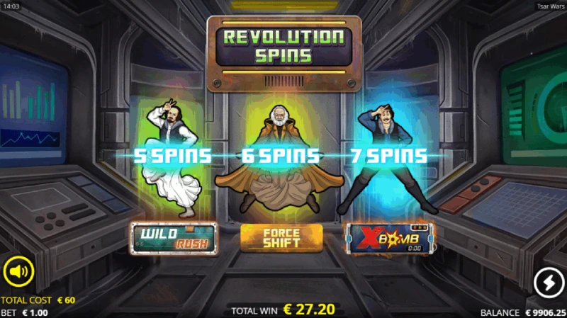 Strategi teknis bermain Tsar Wars