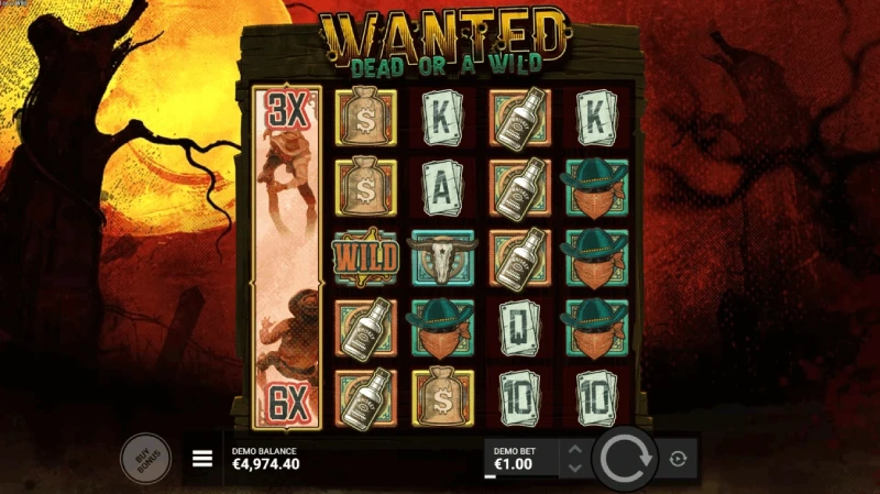 The Great Train Robbery Bonus dengan Sticky Wild